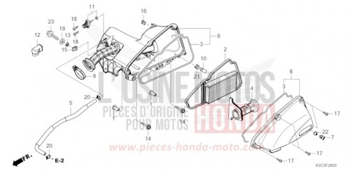 FILTRE A AIR NSC110P de 2023